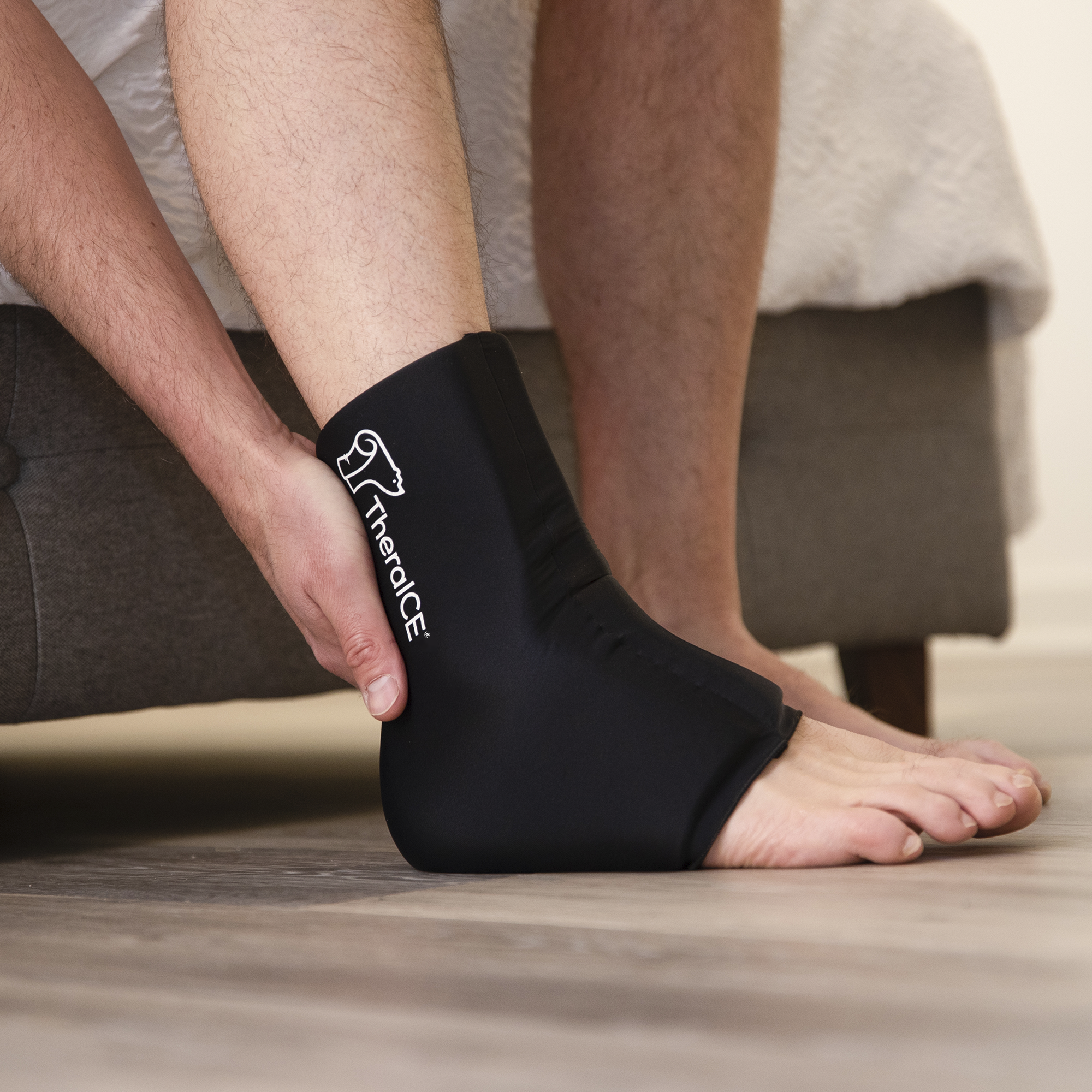 TheraICE Hot & Cold Therapy Ankle Sleeve