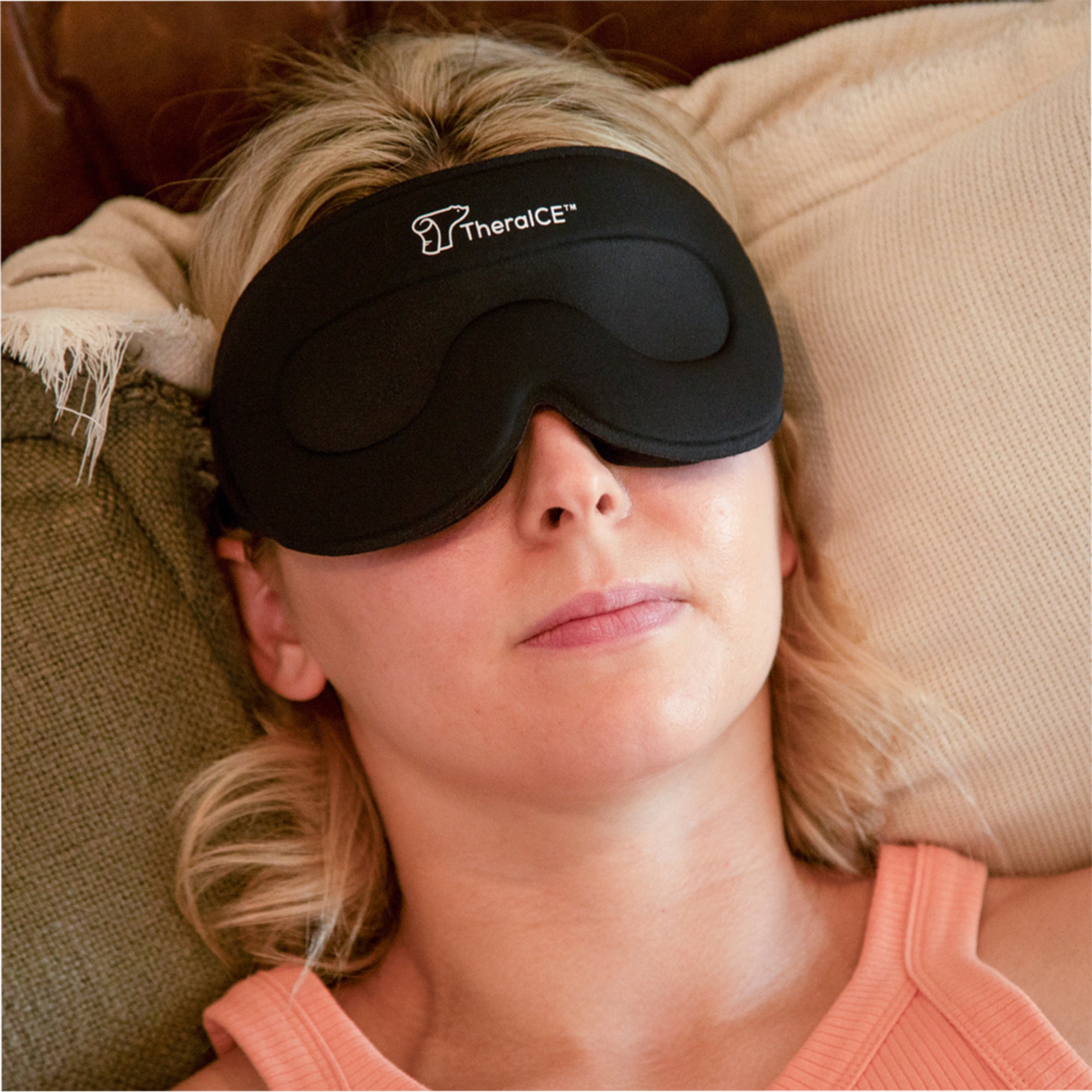 TheraICE Sleep Mask + Cooling Gel