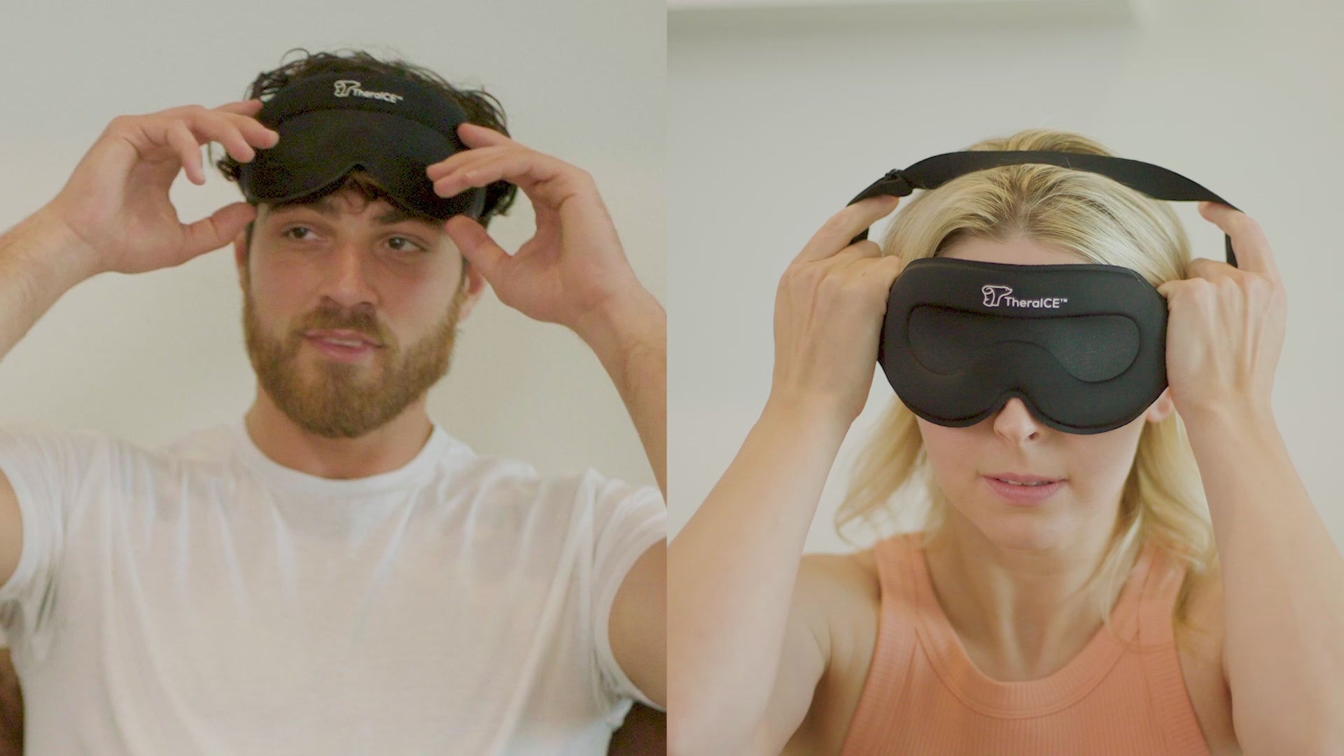 TheraICE Sleep Mask + Cooling Gel